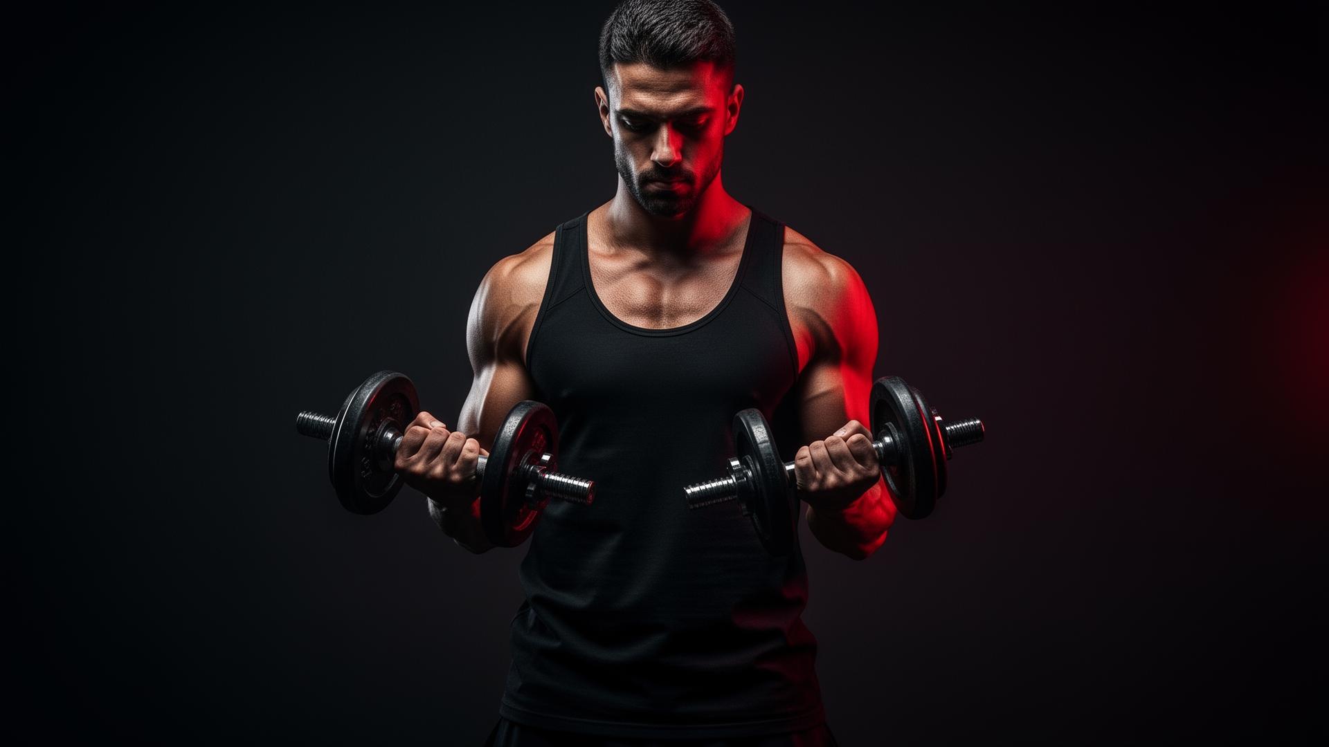 Treinamento intenso na academia